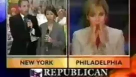 Un uomo scopa con la ...